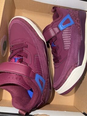 NIB Little Kid PS Jordan Spizike Low Bordeaux Sail Hyper Royal FQ3951-641 Sz 13C